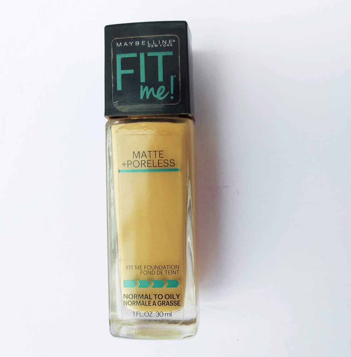 Maybelline Fit  Me Matte+ Poreless Foundation 310 Review