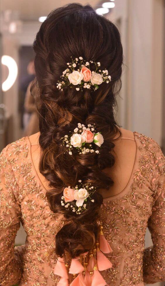9 Reception Hairstyles for Indian Brides Candy Crow