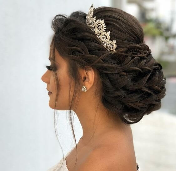 9 Reception Hairstyles For Indian Brides Candy Crow