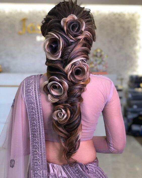 South Indian Bridal Hairstyles for Wedding & Reception - K4 Fashion-gemektower.com.vn