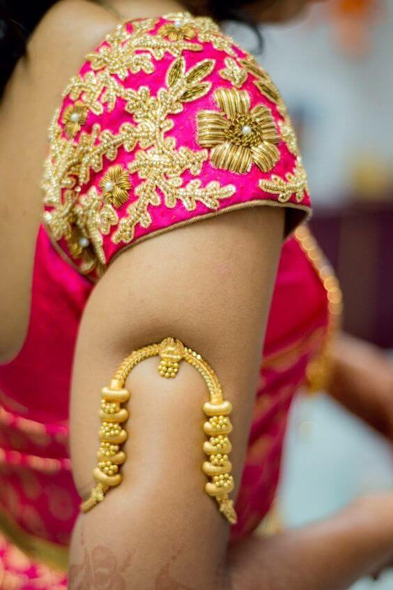 arm ring Must Have South Indian Bridal Jewellery