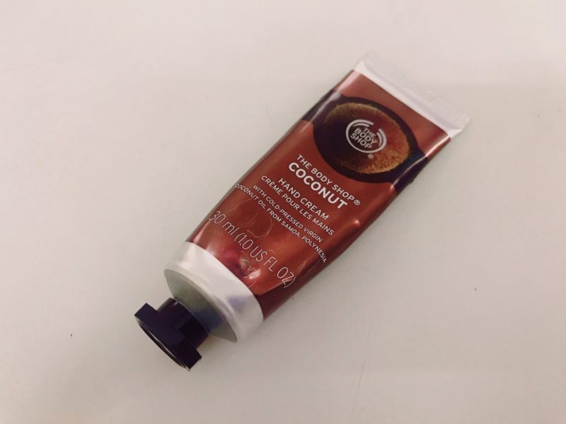 The Body Shop Coconut Hand Cream Review Candy Crow