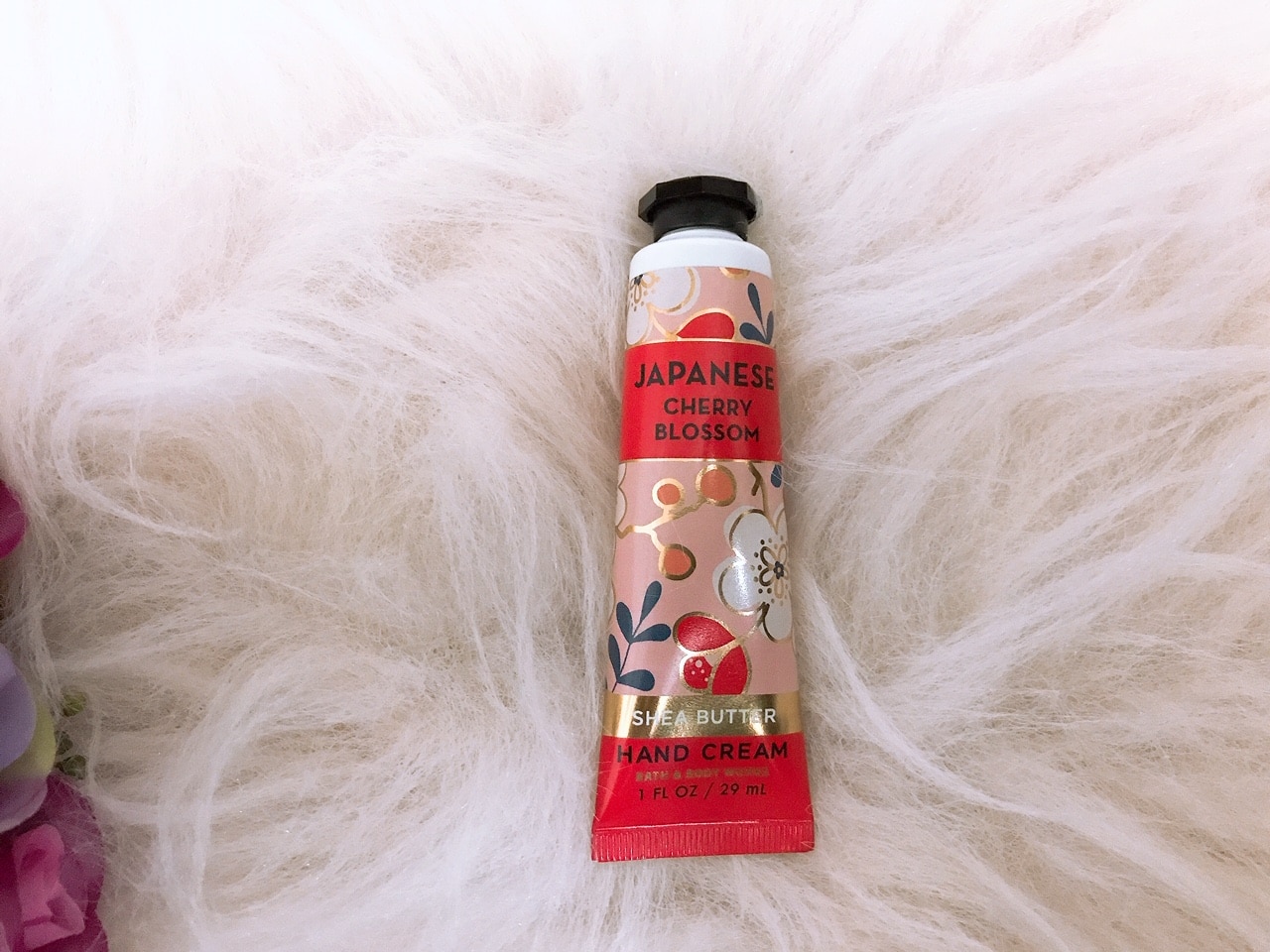 bath and bosy works cherry blossom hand cream review