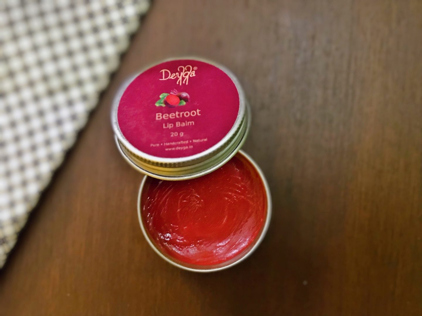 Deyga Beetroot Lip Balm Review Candy Crow