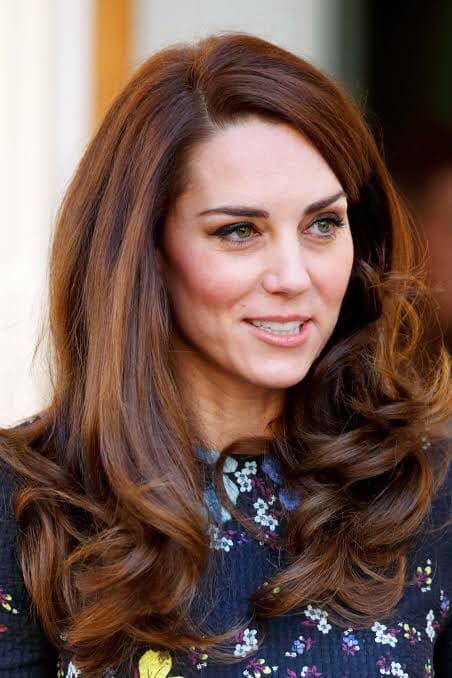  Kate Middleton  hair waves
