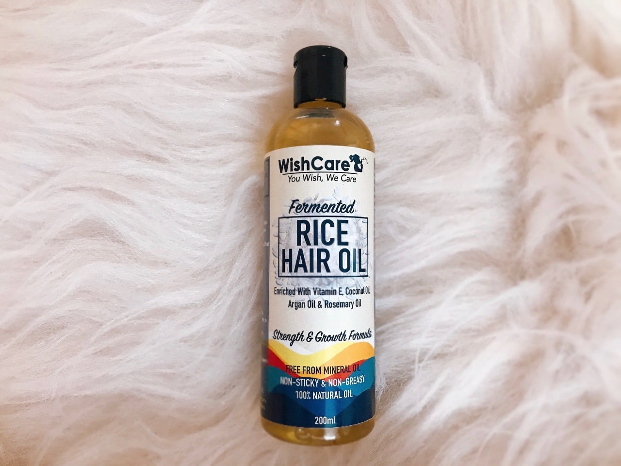 wishcare fermented rice oil review