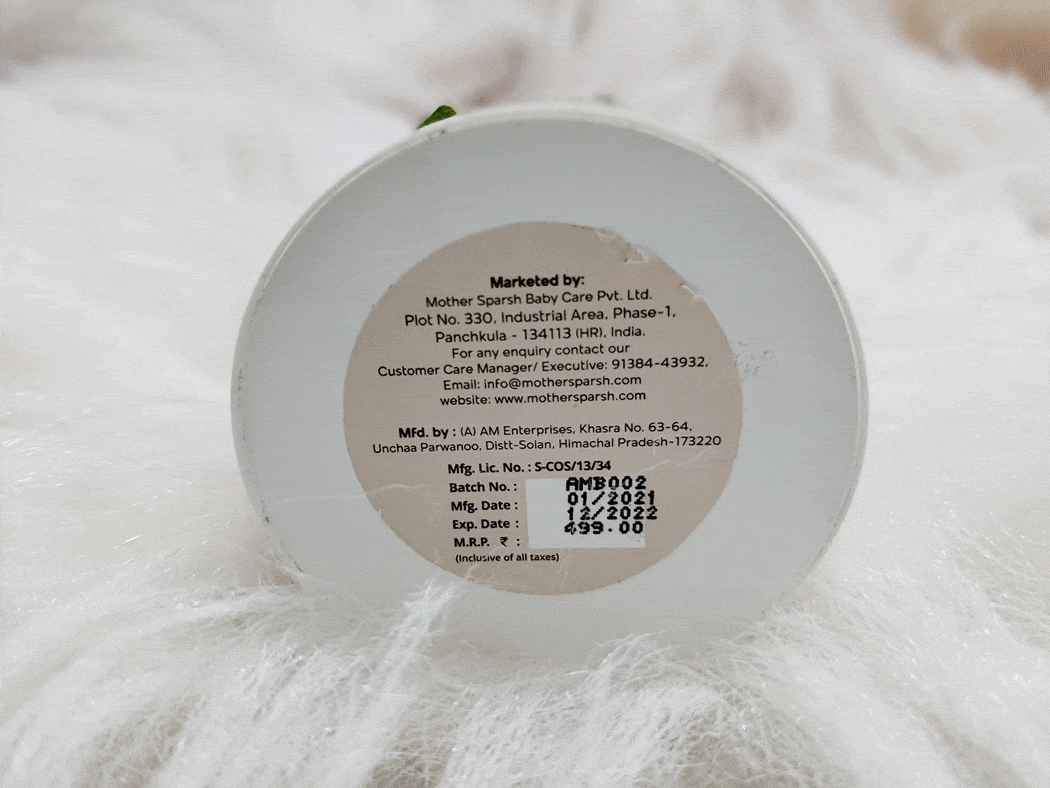 mother sparsh body butter review price