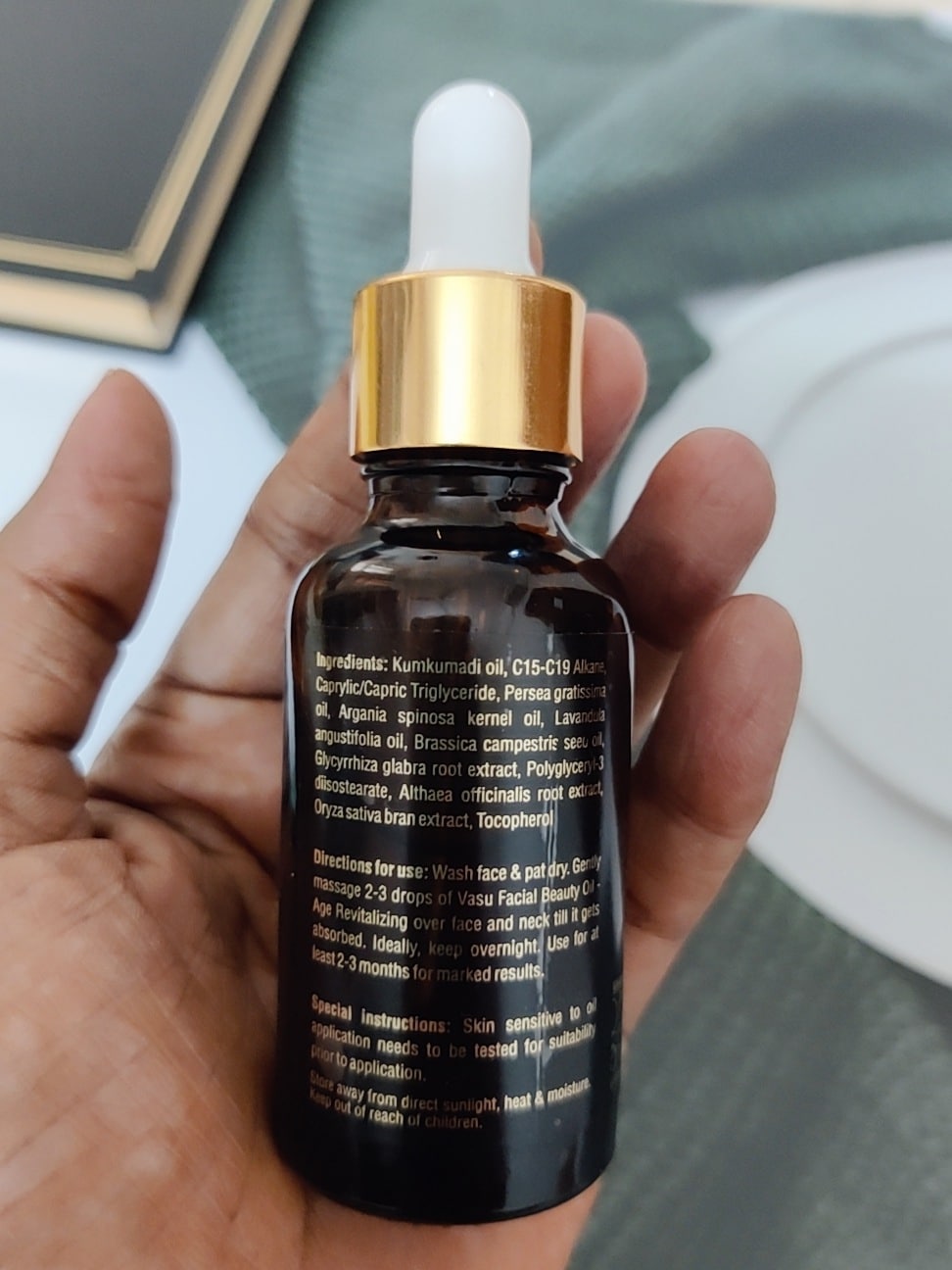 Vasu Beauty Oil with Kunkumadi Thailam