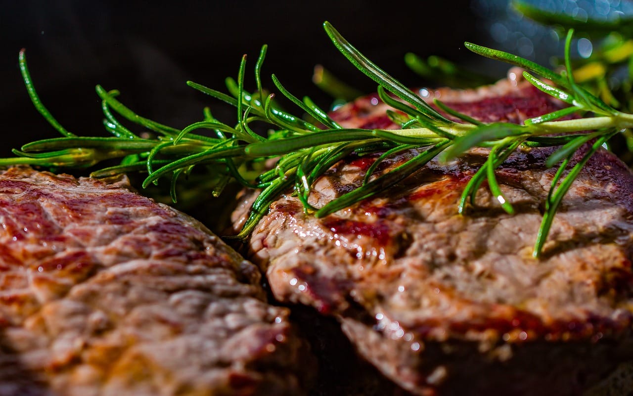 protein in steak
